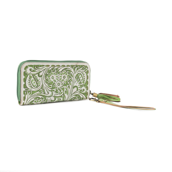 Miss Western Wallet In Green