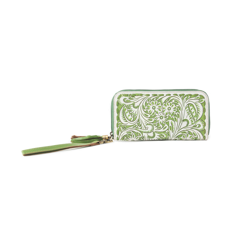 Miss Western Wallet In Green