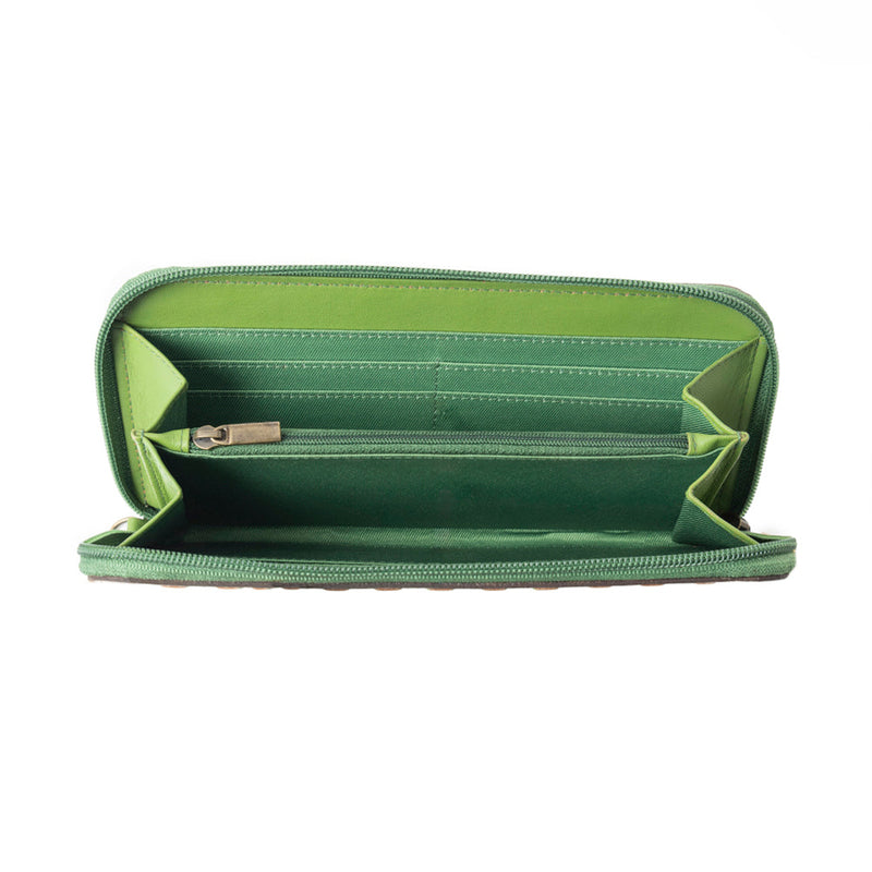 Miss Western Wallet In Green