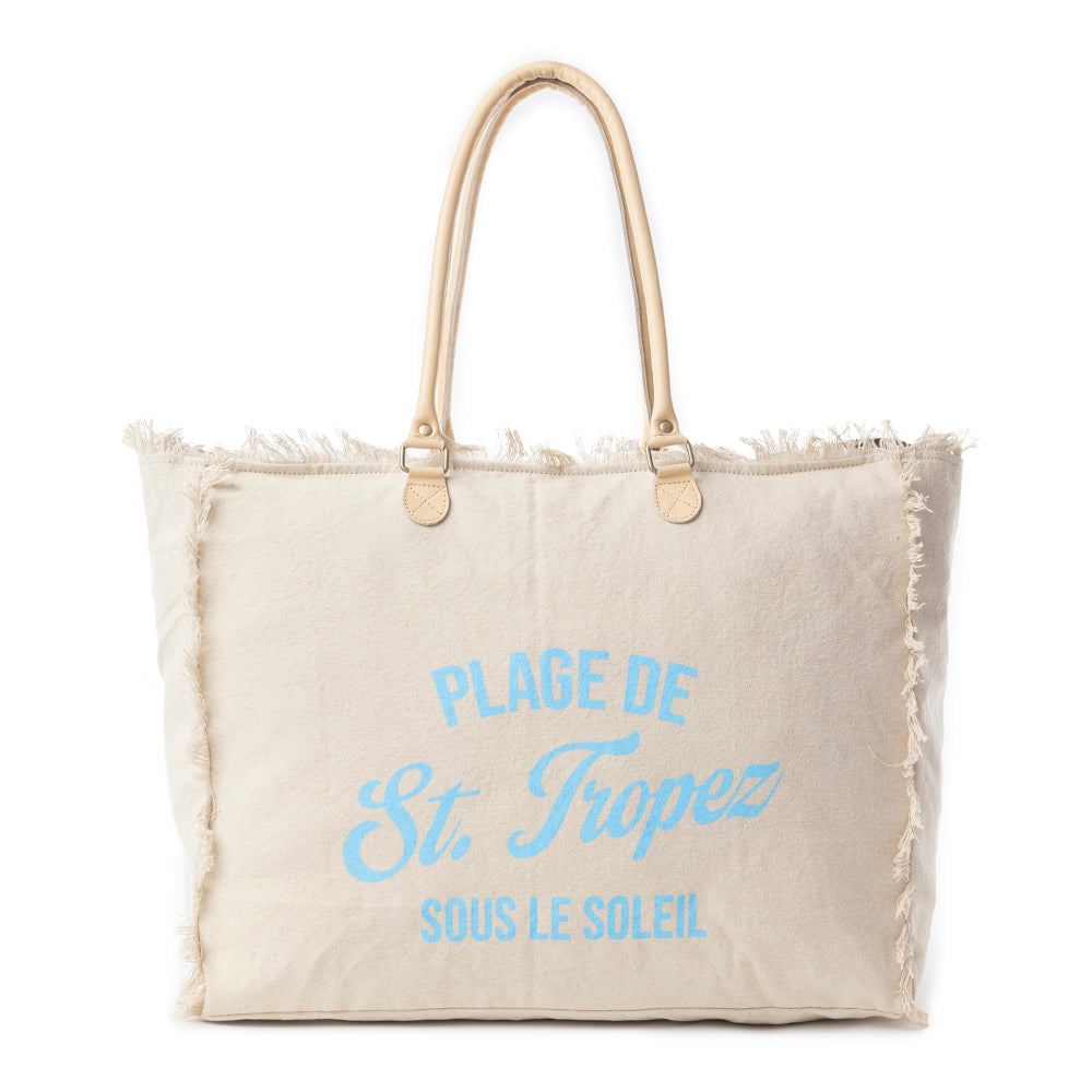Saint Tropez Weekender Bag In Sand - Myra USA