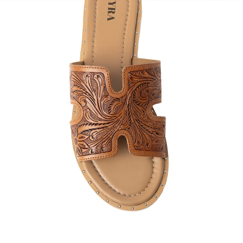 Carmina Anne Sandals In Dark Brown