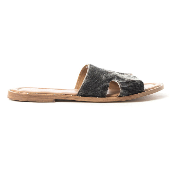 Daleena Anne Sandals In Black and White - Myra USA