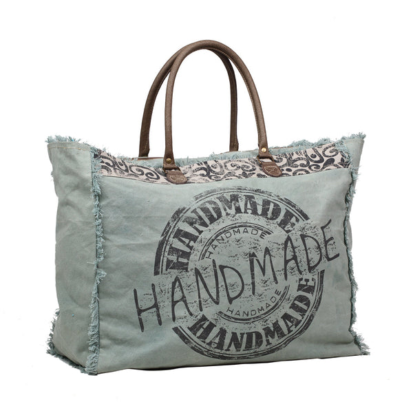 Handmade Print Weekender Bag - Myra Bags