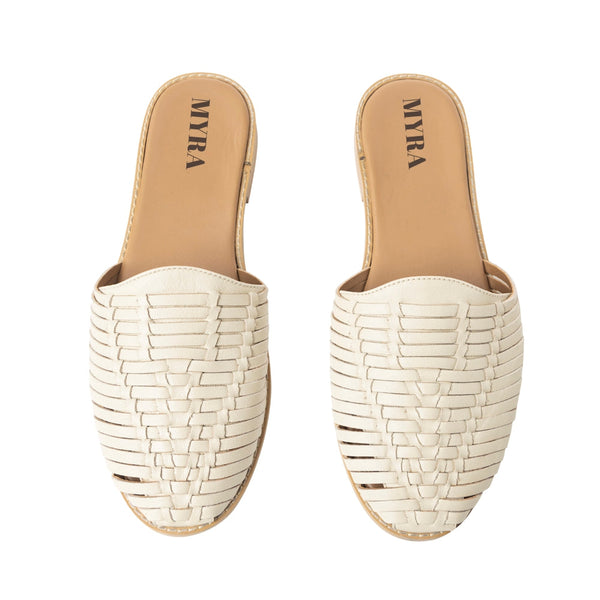 Madrigonna Sandals In White - Myra USA
