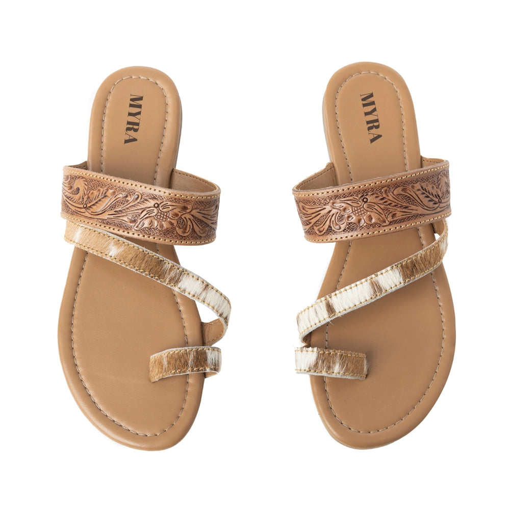 LaDonna Trail Sandal In Beige - Myra USA