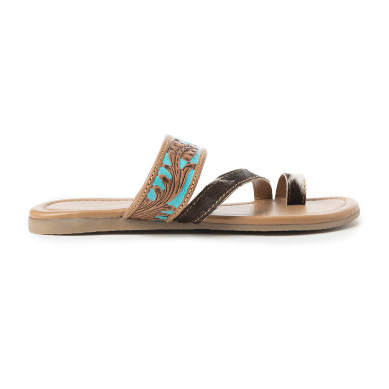 LaDonna Trail Sandal In Turquoise