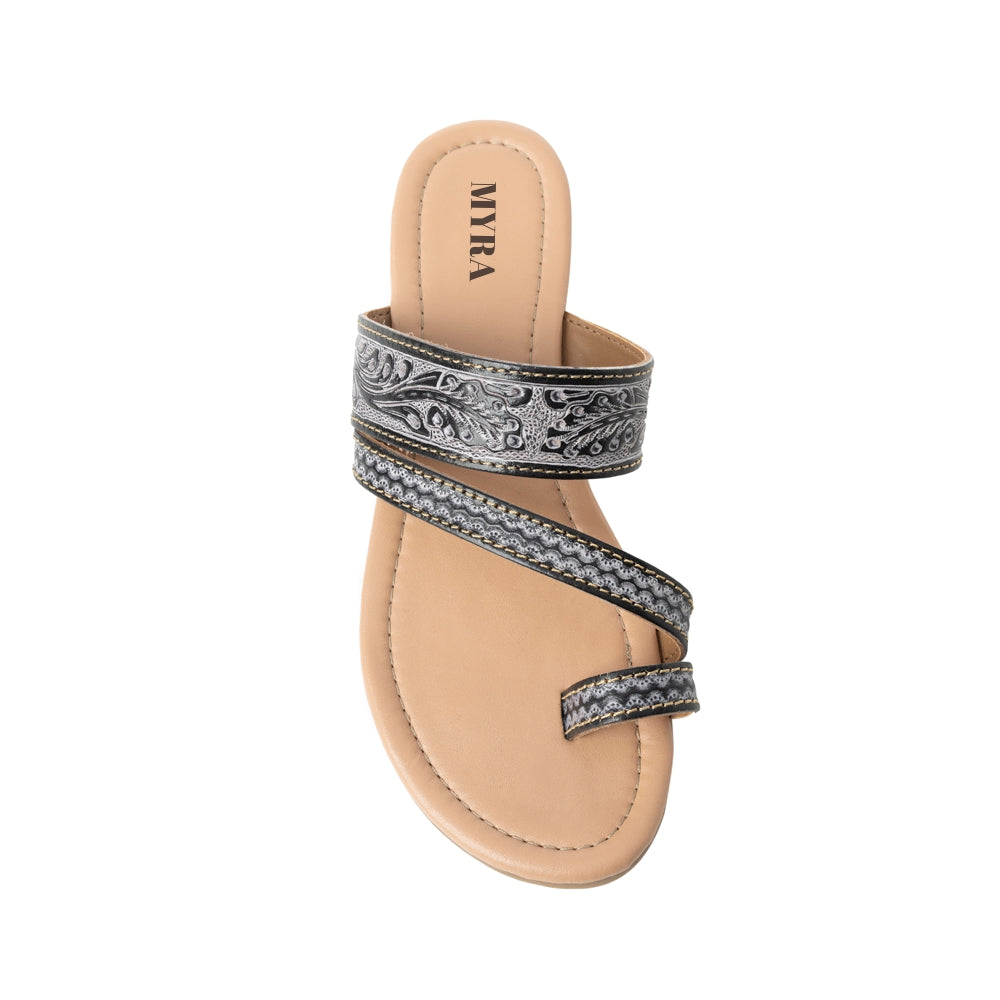 Rangeland Sandals In Black - Myra USA