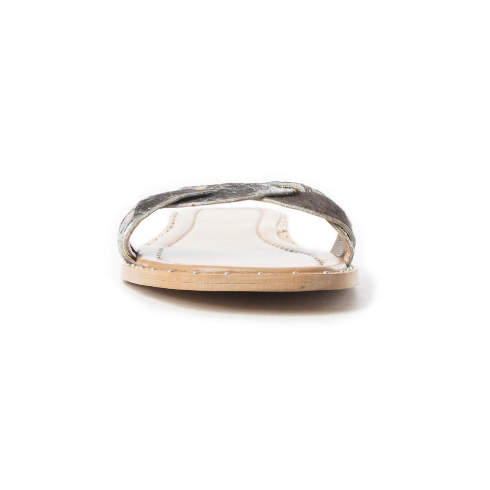 Pearline Sandals In Black And White - Myra USA