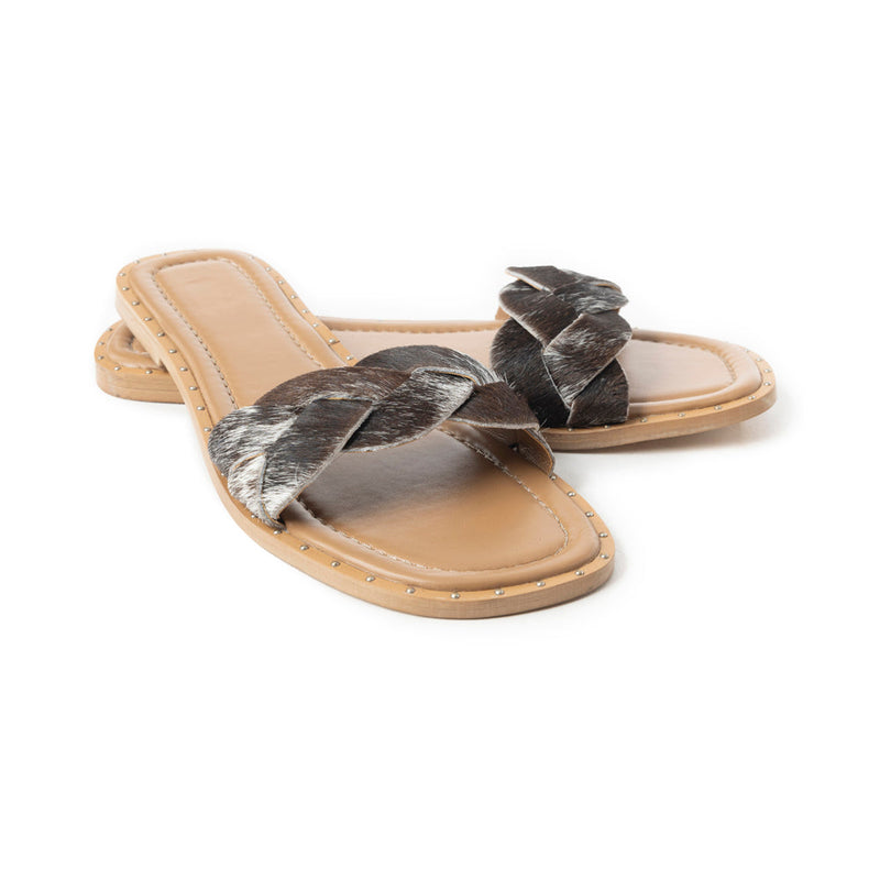 Pearline Sandals In Black And White