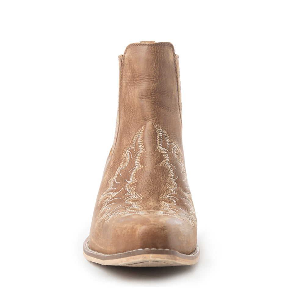 Dearling Ranch Booties In Brown - Myra USA