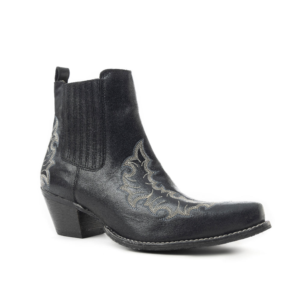 Dearling Ranch Booties In Black - Myra USA