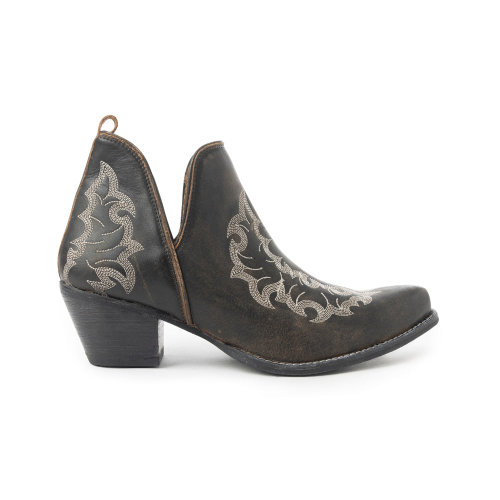 Trail Runner Booties In Dusty Black - Myra USA