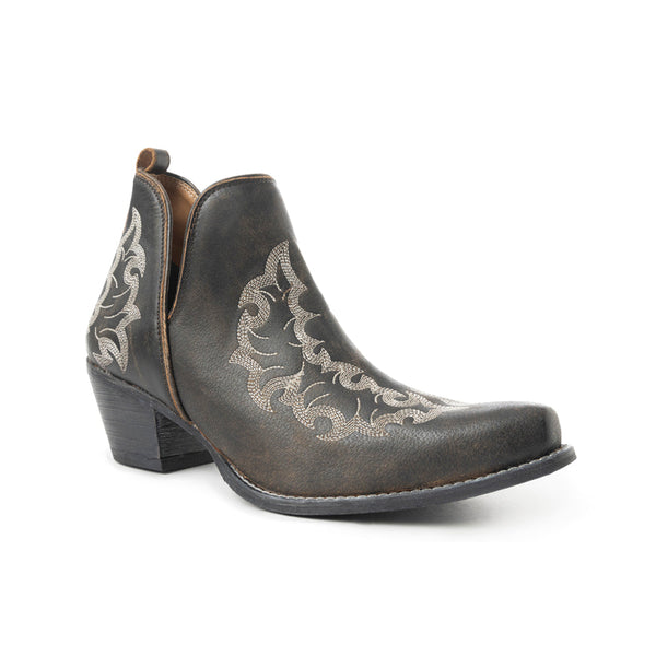 Trail Runner Booties In Dusty Black - Myra USA