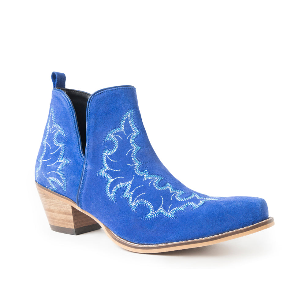 Kassie Trailhead Booties In Blue - Myra USA