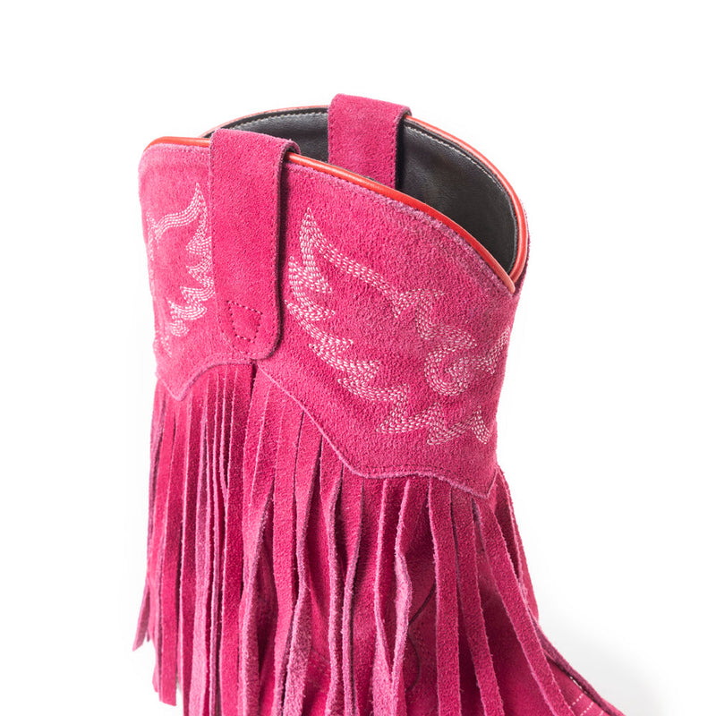 Rodeo Ride Booties In Pink