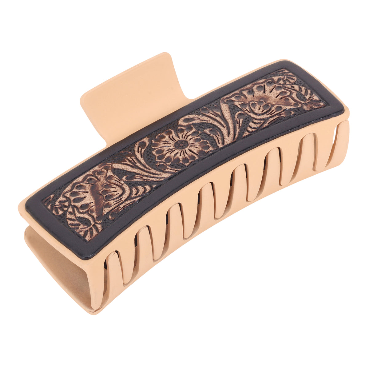 High Vista Hair Comb Clip In Light Brown - Myra USA