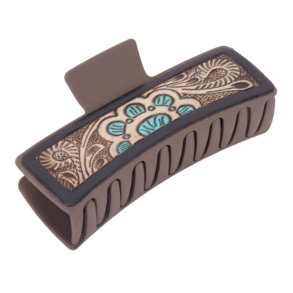 High Vista Hair Comb Clip In Turquoise - Myra USA