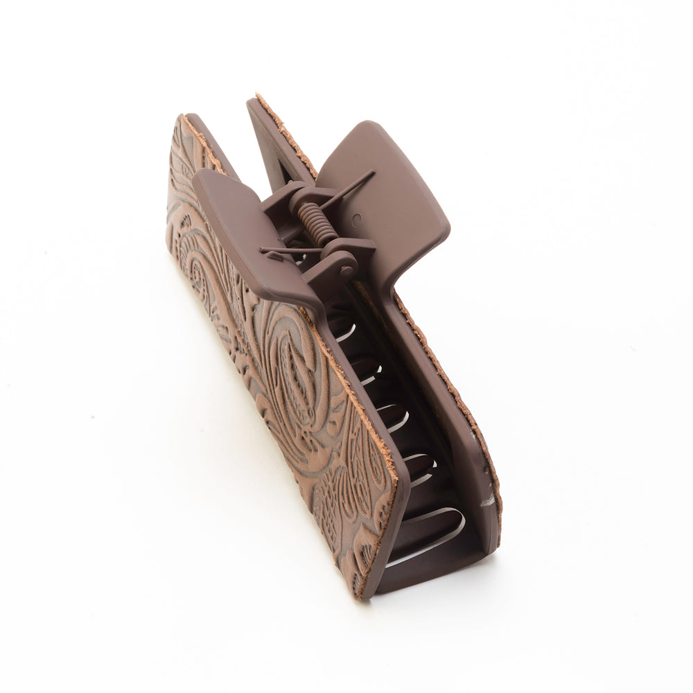 High Vista Hair Comb Clip In Dark Brown - Myra USA