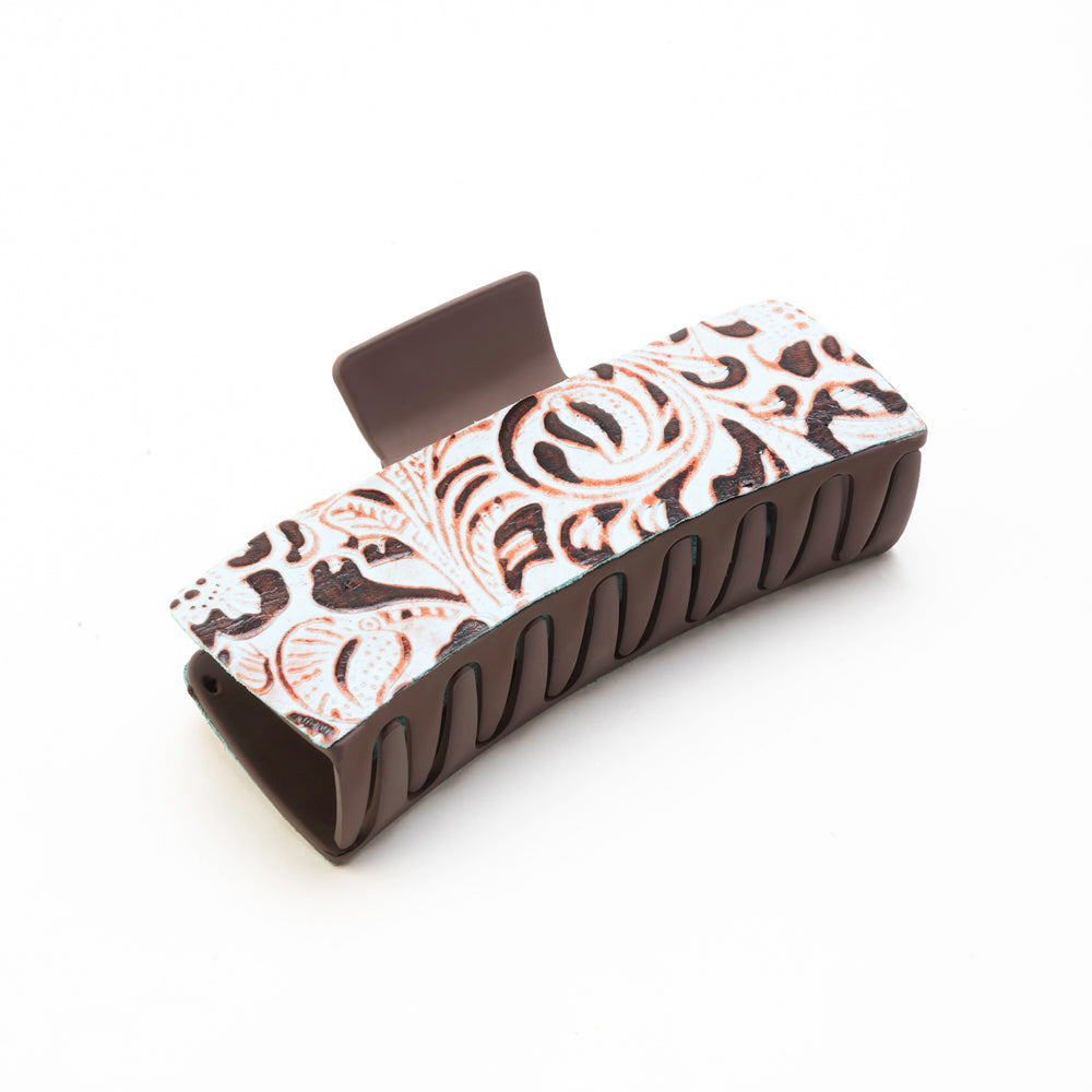 High Vista Hair Comb Clip In Dark Brown - Myra USA