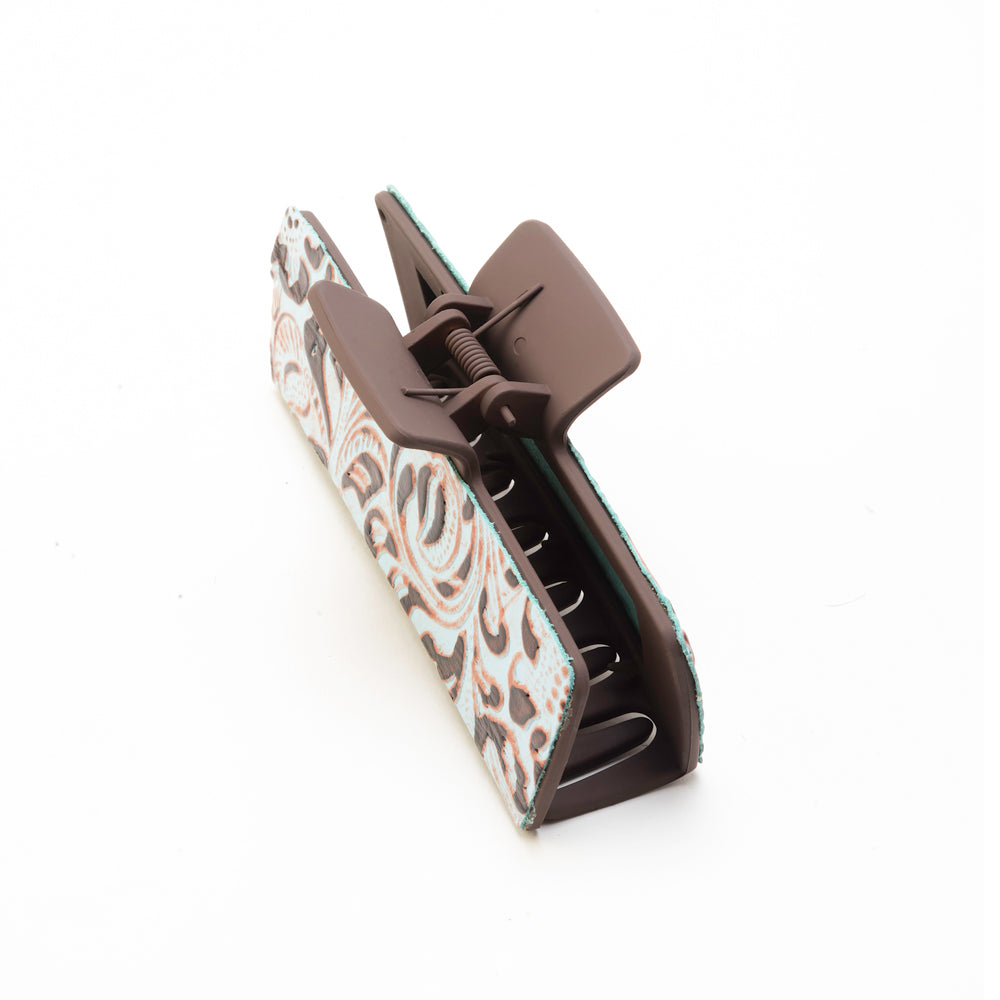 High Vista Hair Comb Clip In Dark Brown - Myra USA