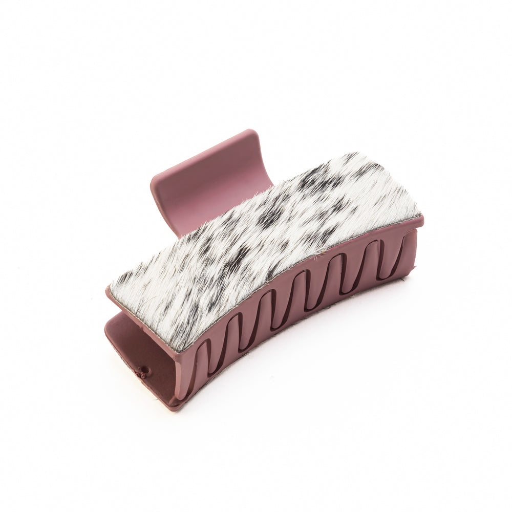 High Vista Hair Comb Clip In Peach and Brown - Myra USA