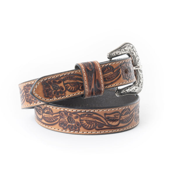 Jenson Hill Kid's Belt In Tan - Myra USA