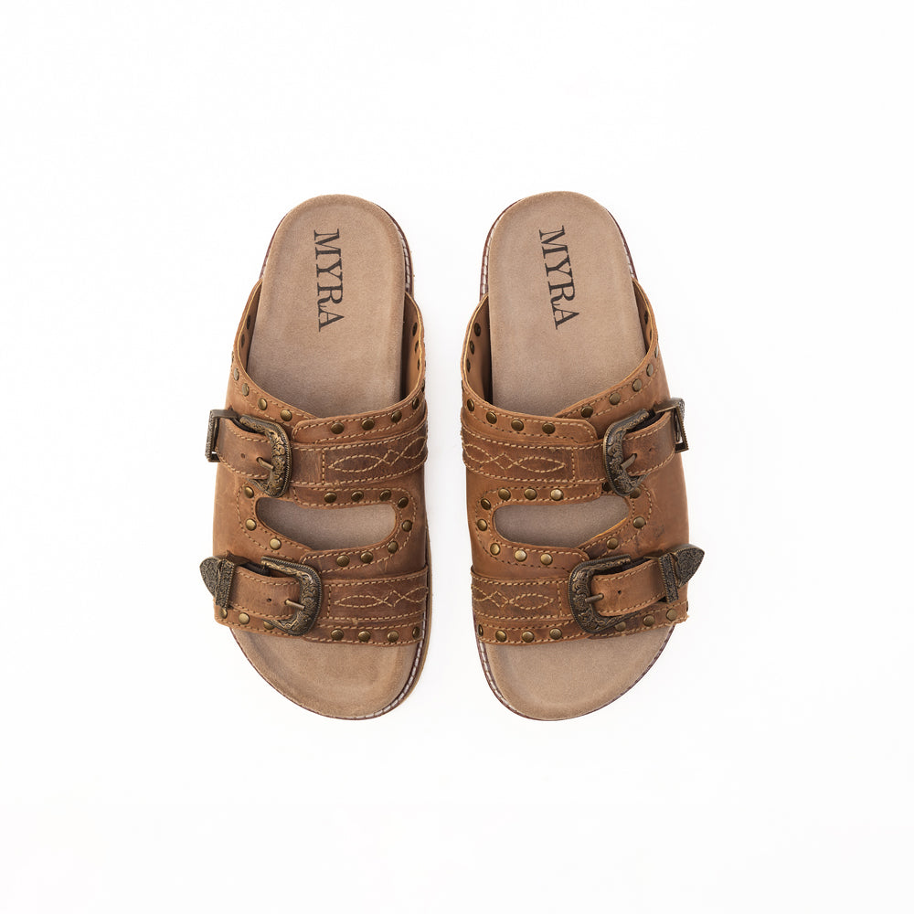 Great Sonora Sunset Sandals In Brown - Myra USA
