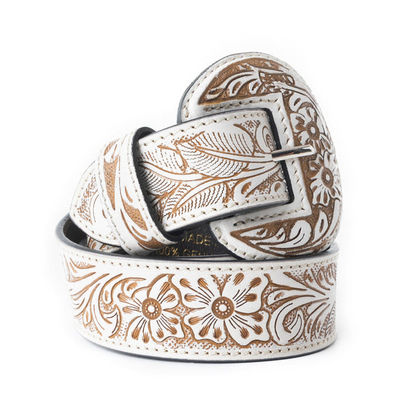 Talon High Desert Men's Belt In White - Myra USA