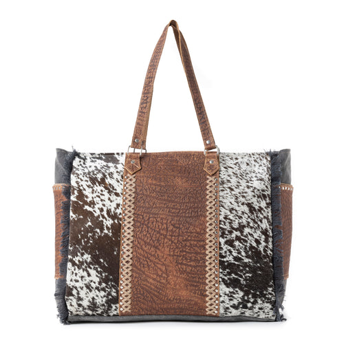 Saddle Belle Weekender Bag in Wild Clay - Myra USA