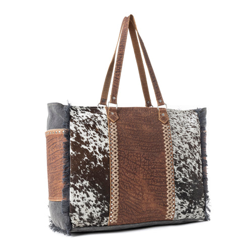 Saddle Belle Weekender Bag in Wild Clay - Myra USA