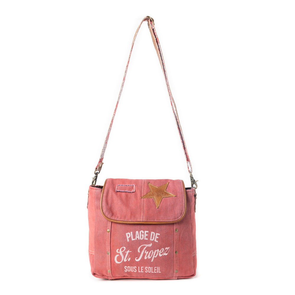 St. Tropez Explorer Shoulder Bag in Pink