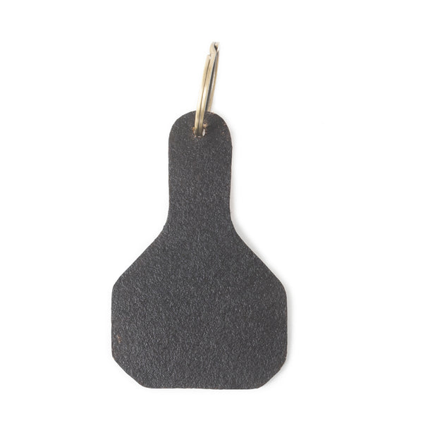 Whispers of the West Tooled Leather Key Fob in Tan - Myra USA