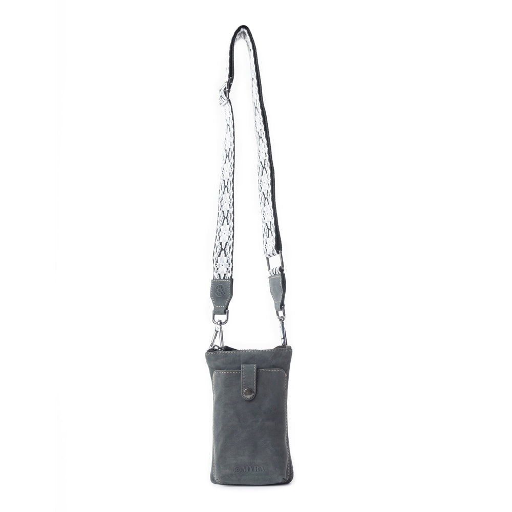 Saguaro Scout Leather Bag In Black