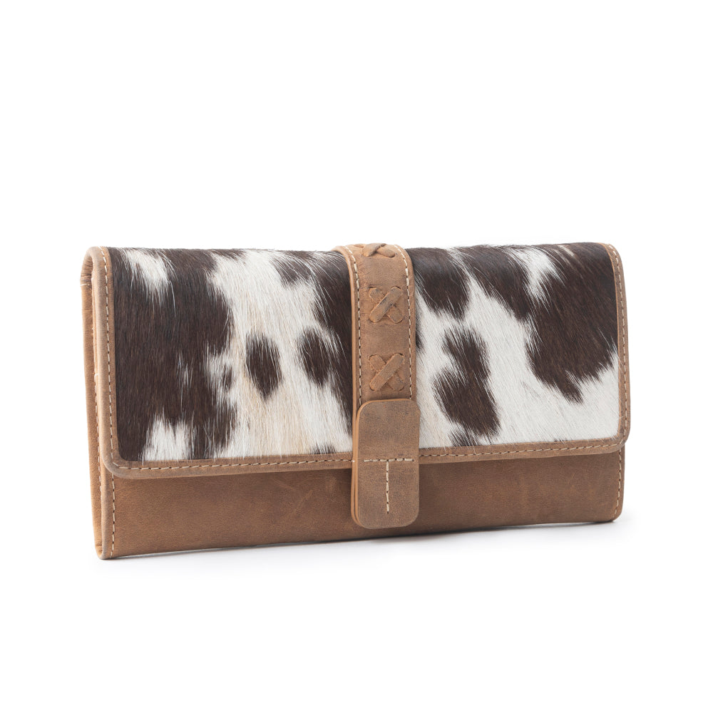 Wind Rider Wallet In Black & White - Myra USA