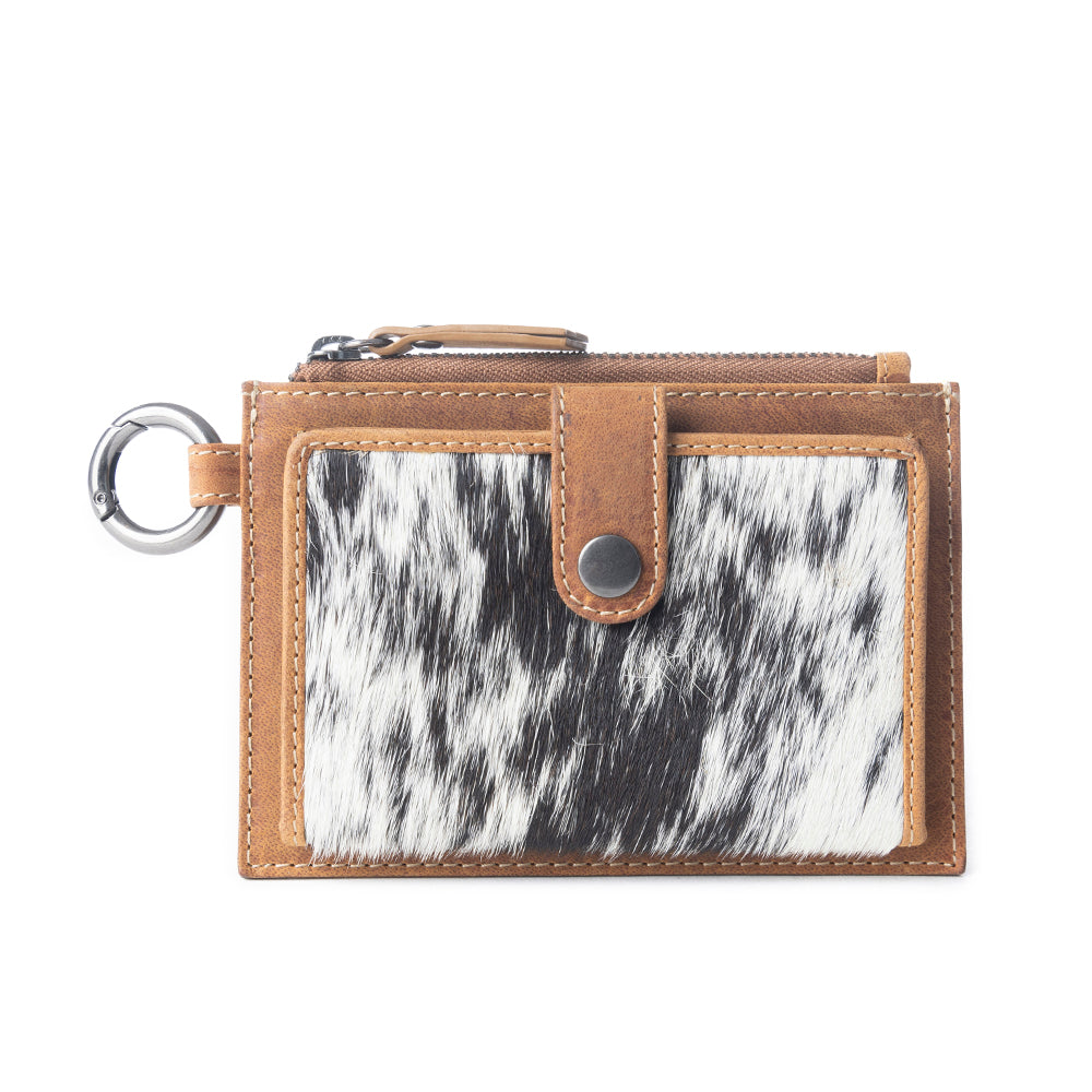 Wind Rider Credit Card Holder In Black & White - Myra USA