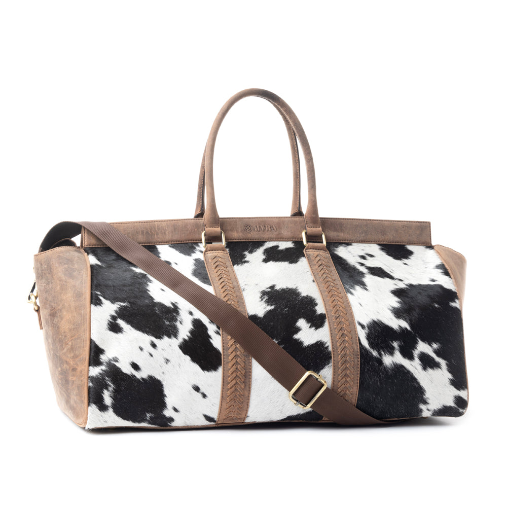 Rancher's Romance Traveller Bag In Black & White