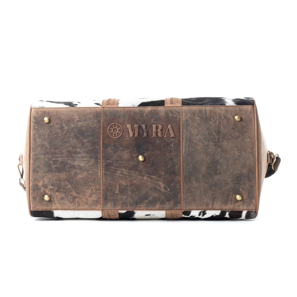 Rancher's Romance Traveller Bag In Black & White