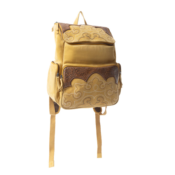 Ranchview Trail Backpack In Yellow - Myra USA