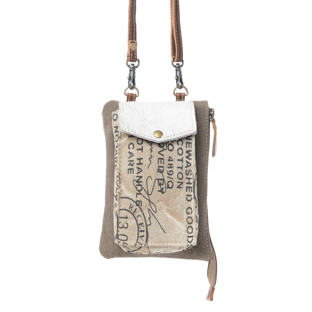 Stamp Pocket Small & Cross Body Bag - Myra USA