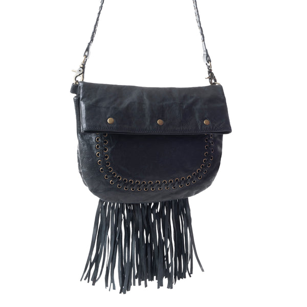 Mianda Shoulder Bag In Black - Myra USA