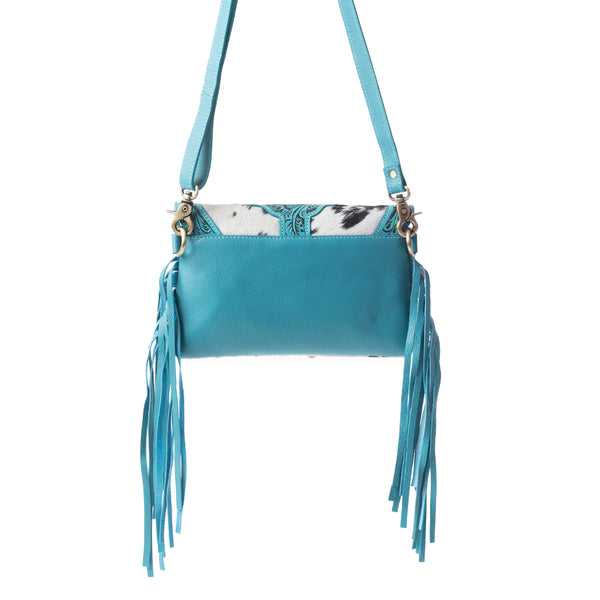 Stonedrop Ridge Crossbody Bag In  Teal - Myra USA