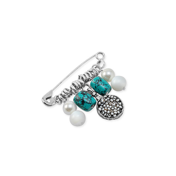 Raincloud Mesa Brooch - Myra USA