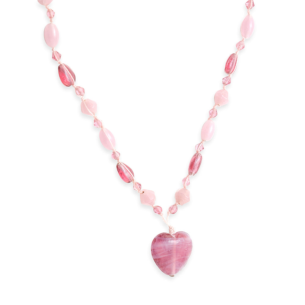 Desert Rose Heart Necklace - Myra USA