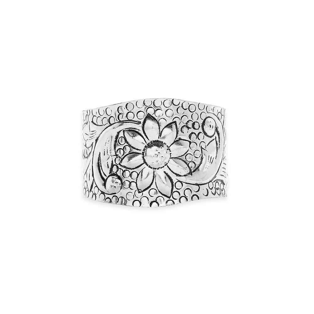 Desert Daisy Cuff Bracelet