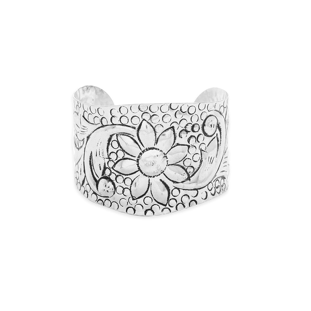 Desert Daisy Cuff Bracelet