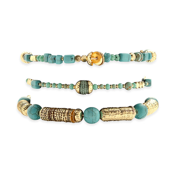 Fox Spring Stacked Bracelet - Myra USA