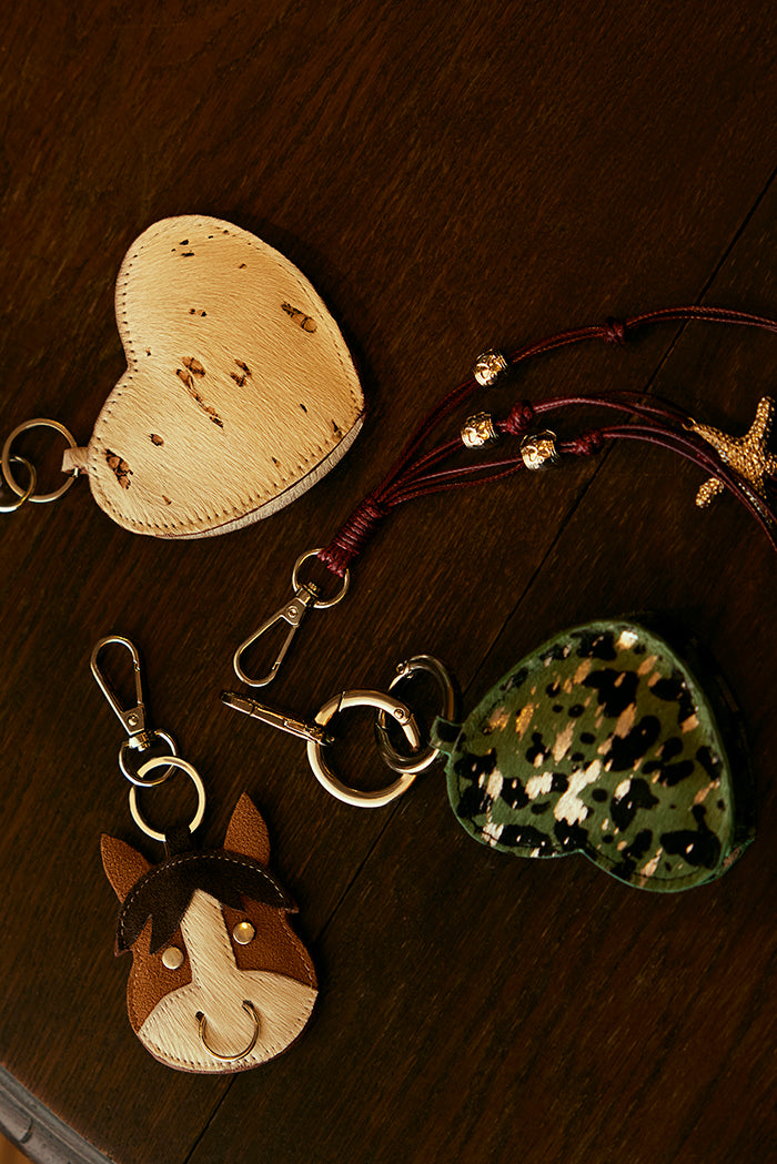 Ranch Heart Romance Key Fob