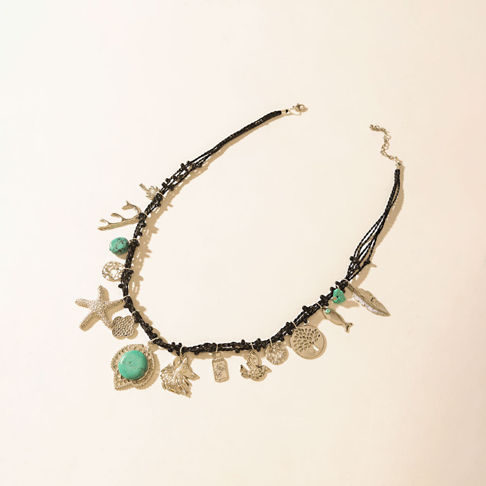 Explorer's Tale Charm Necklace - Myra USA