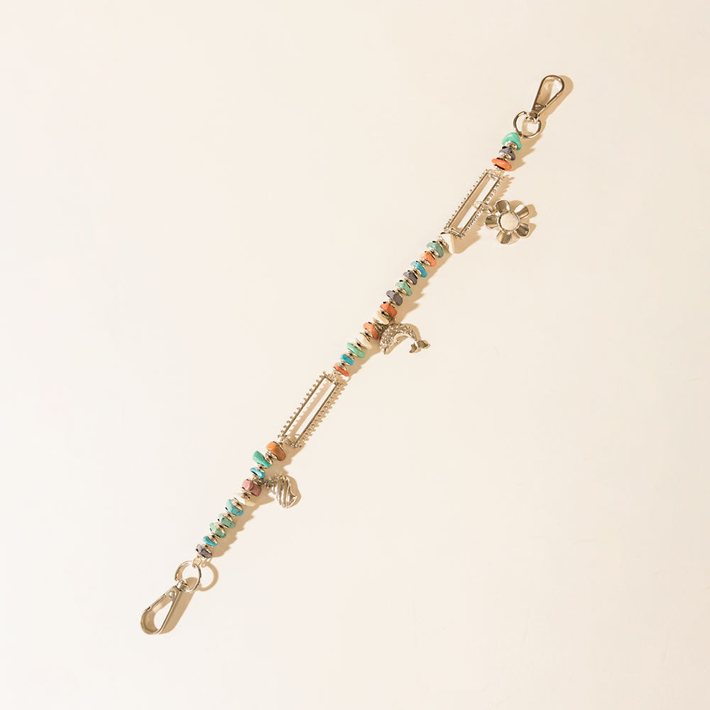 Wildflower Rainbow Bag Charm