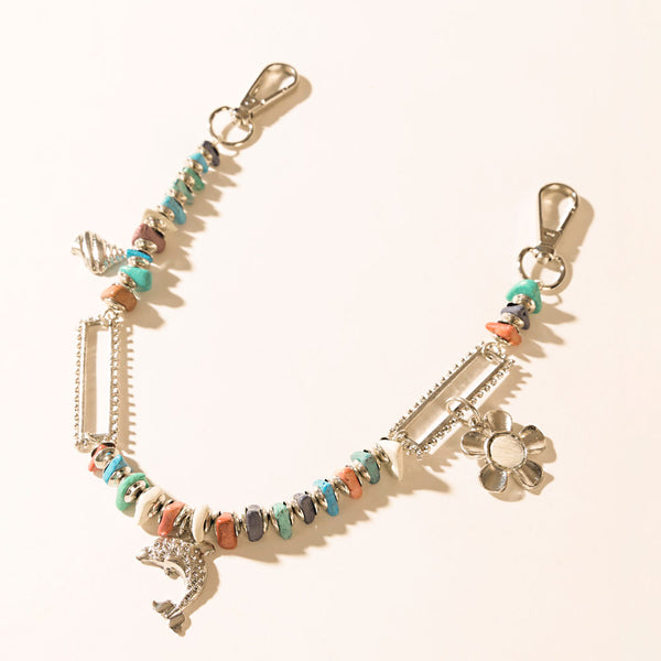 Wildflower Rainbow Bag Charm - Myra USA